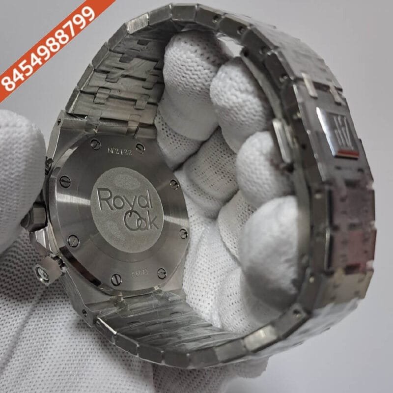 Audemars Piguet Royal Oak Chronograph Steel Black Swiss Watch - Image 3