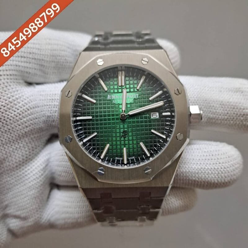Audemars Piguet Royal Oak Jumbo Sliver Green Dial Swiss Automatic Watch