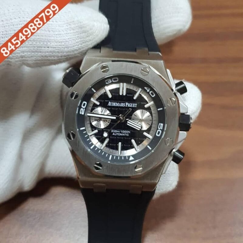Audemars Piguet Royal Oak Offshore Diver Black Dial Swiss Watch