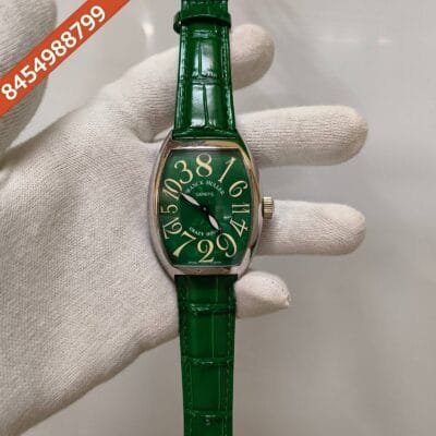 Franck Muller Crazy Hours Green Swiss Automatic Watch