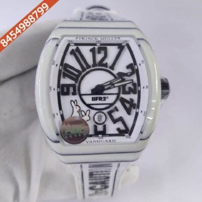 Franck Muller FR2NCK Edition White Dial Swiss ETA Automatic Watch