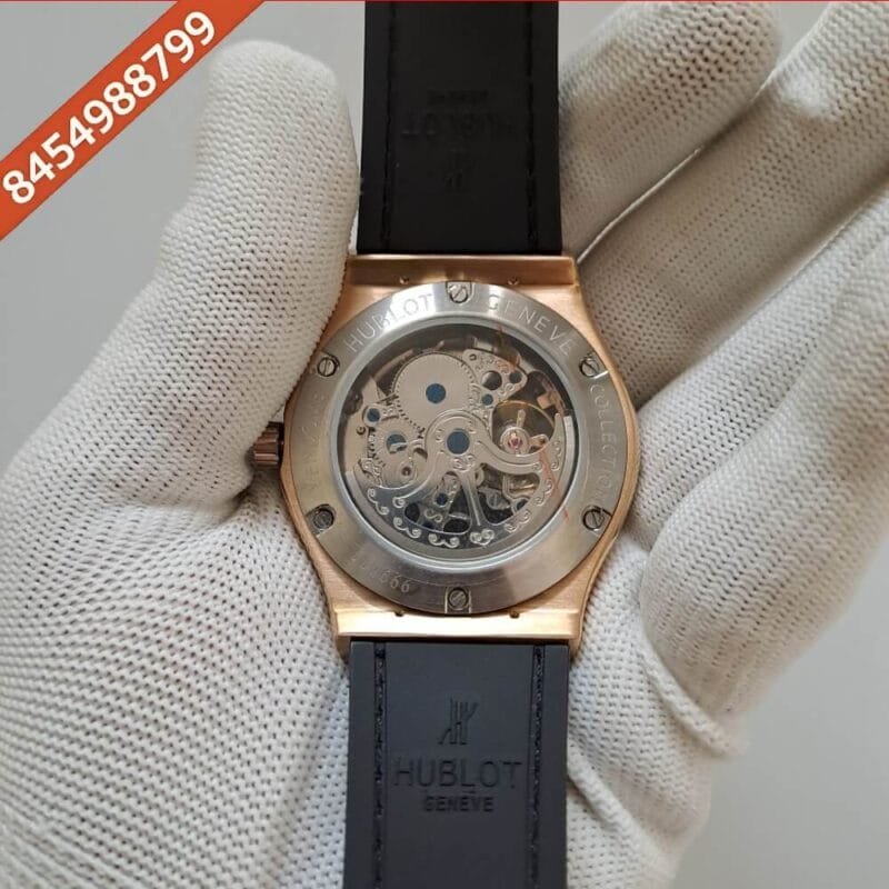 Hublot Classic Fusion 45mm Classico Ultra-Thin Skeleton Watch - Image 4