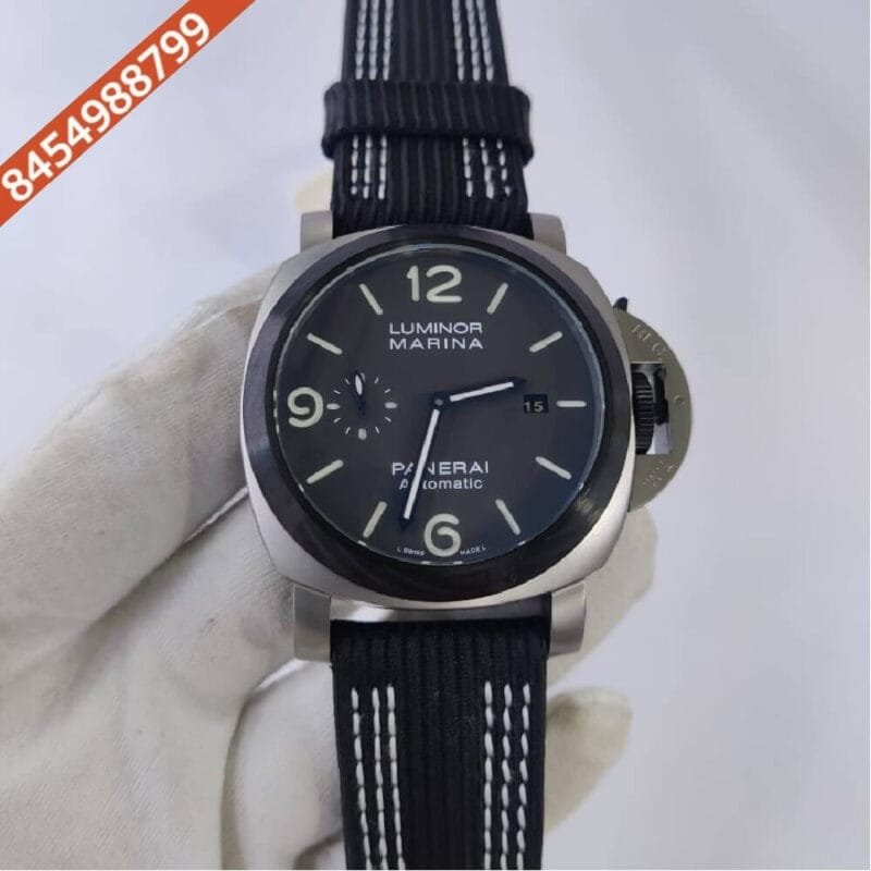 Luminor Panerai Marina Black Dial Swiss ETA Automatic Watch
