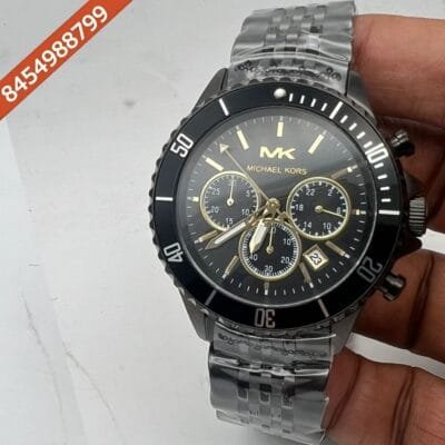 Michael Kors Bayville Full Black Chronograph Swiss Watch