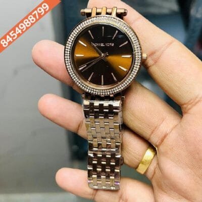 Michael Kors Darci Full Rose Gold Brown Watch