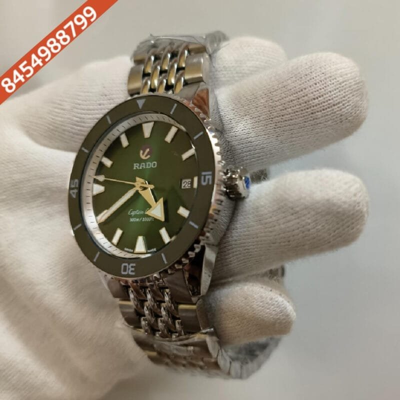 Rado Captain Cook Green Dial Jublie Strap Swiss Automatic Watch - Image 2