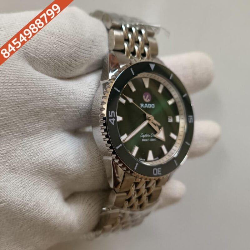Rado Captain Cook Green Dial Jublie Strap Swiss Automatic Watch - Image 3