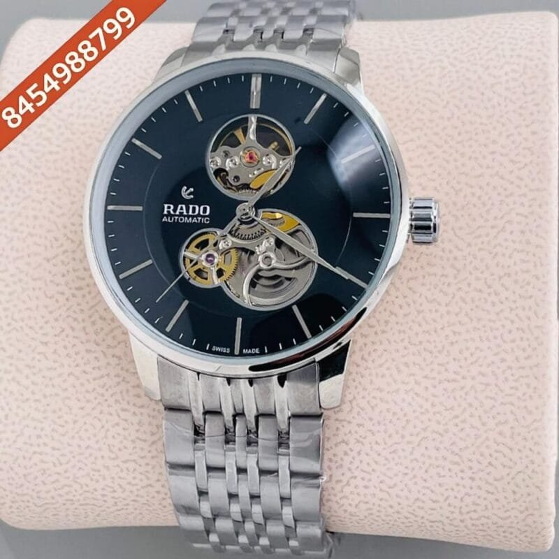 Rado Coupole Classic Open Heart Black Dial Swiss Automatic Watch