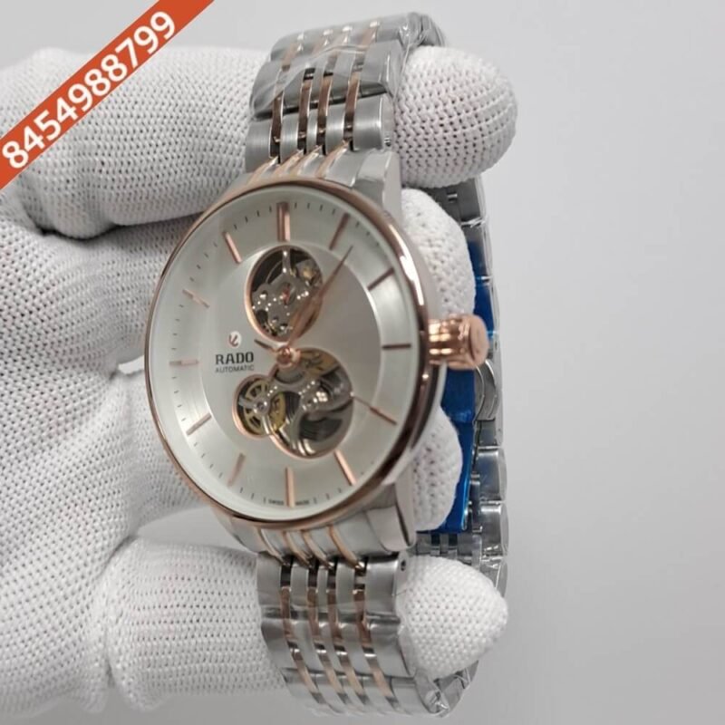 Rado Coupole Classic Open Heart White Dial Swiss Automatic Watch - Image 2