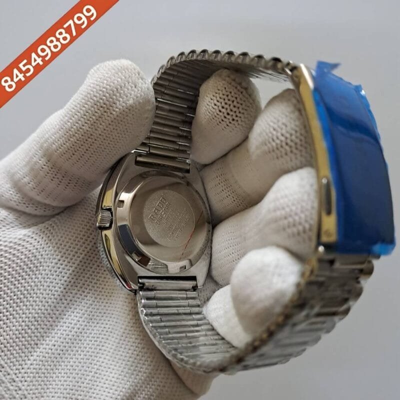 Rado Dia Star Full Silver Black Dial Swiss Automatic Watch - Image 4