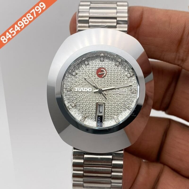 Rado Dia Star Full Silver White Dial Swiss Automatic Watch