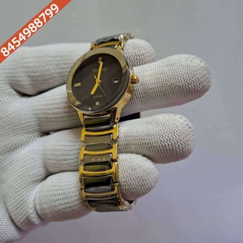 Rado Jubile Centrix Pure Gold Ceramic Watch - Image 2