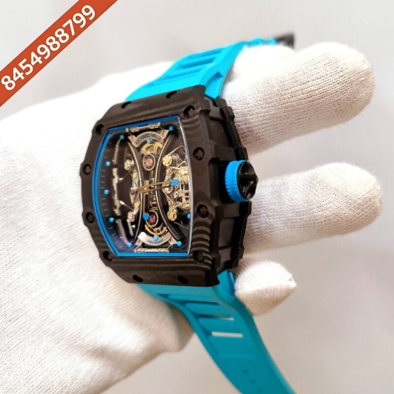 Richard Mille RM 35 01 Rafael Nadel Blue Strap Swiss ETA Automatic Watch - Image 3