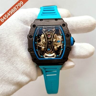 Richard Mille RM 35 01 Rafael Nadel Blue Strap Swiss ETA Automatic Watch