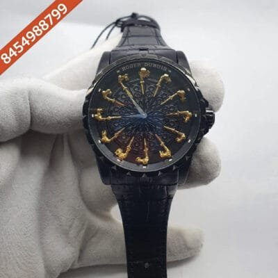 Roger Dubuis Excalibur Knights Of The Round Black Dial Swiss Automatic Watch