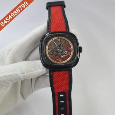 Seven FridayT-Orrange Tiger Black Dial Swiss Automatic Watch