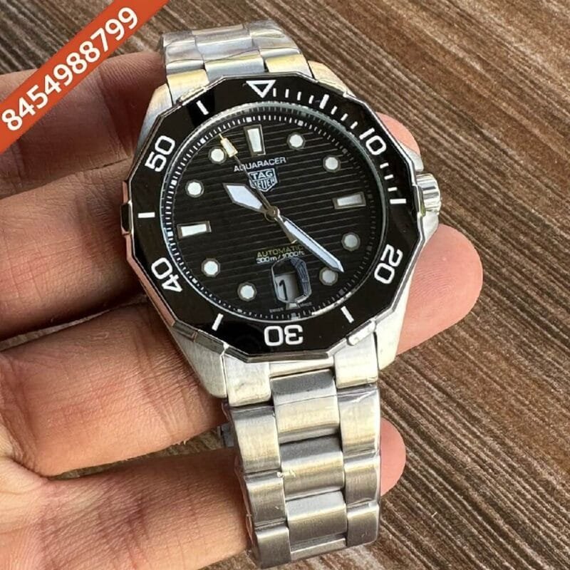 TAG Heuer Aquaracer Calibre 5 Professional 300 Diver Black Dial Swiss Automatic Watch