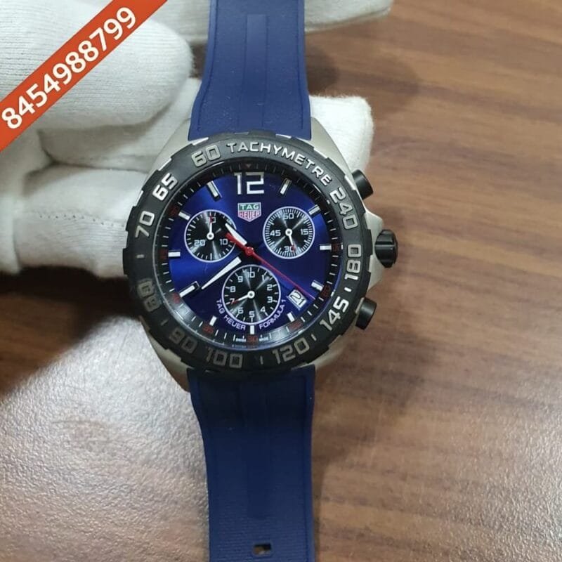 Tag Heuer Formula 1 Chronograph Steel Blue Limited Edition Swiss Watch