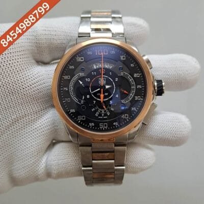 Tag Heuer Grand Carrera SLS 100 Mercedes Benz Limited Edition Blue Dial Swiss Watch