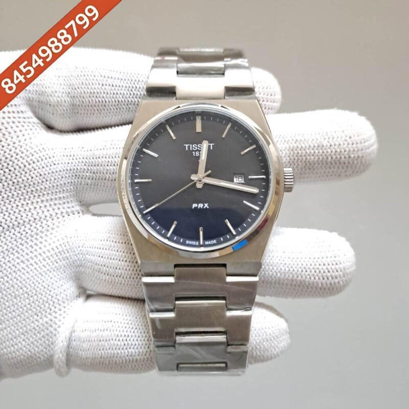 Tissot Men's PRX 316L Stainless Steel Case Swiss Watch