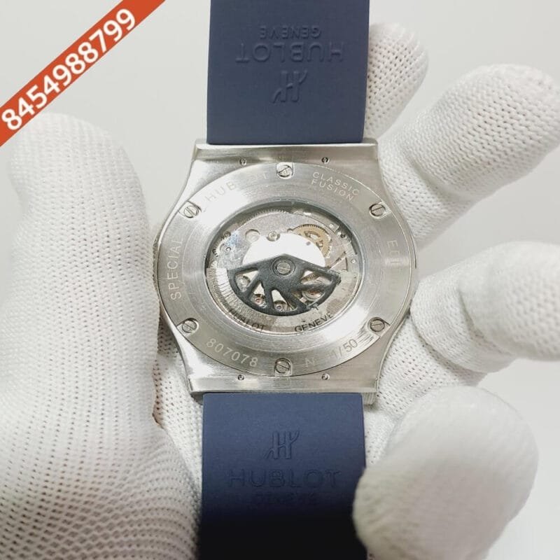 Hublot Classic Fusion Full Blue Dial Swiss Automatic Watch - Image 4