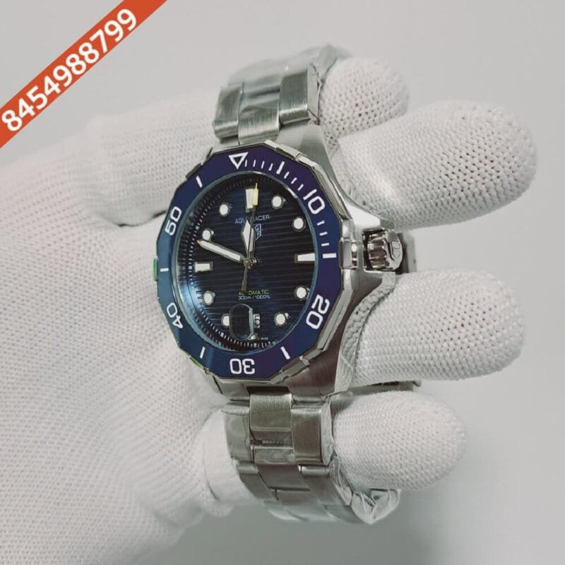 TAG Heuer Aquaracer Calibre 5 Professional 300 Diver Blue Dial Swiss Automatic Watch - Image 3