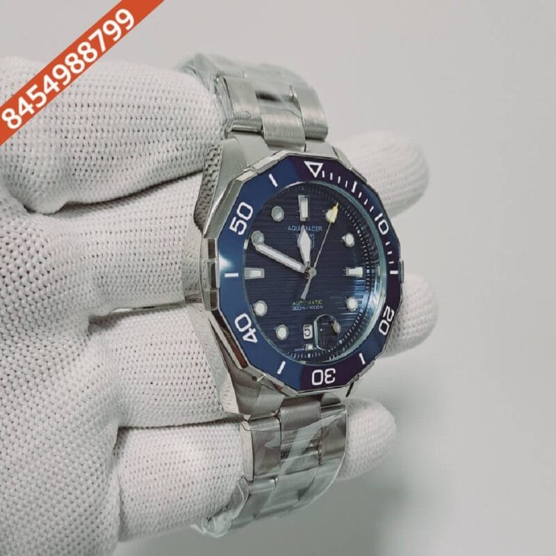 TAG Heuer Aquaracer Calibre 5 Professional 300 Diver Blue Dial Swiss Automatic Watch - Image 2