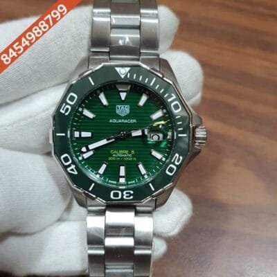 Tag Heuer Calibre Aquaracer Green Dial Swiss Automatic Watch