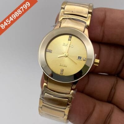 Rado Centrix Full Gold Ceramic Watch