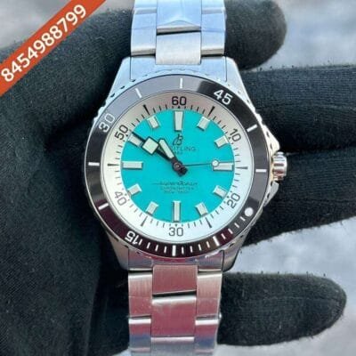 Breitling Super Ocean 44 Kelly Slater Steel Tiffney Dial Swiss Automatic Watch