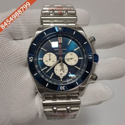 Breitling Chronomat Blue Dial Stainless Steel Swiss Watch