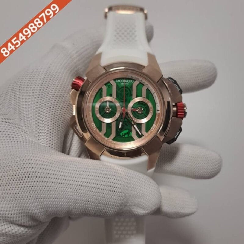 Jacob & Co Epic X Chronograph Green Dial Swiss Automatic Watch