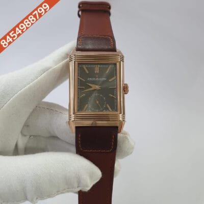 Jaeger-LeCoultre Reverso Tribute Grey Dial Swiss ETA Automatic Movement  Watch