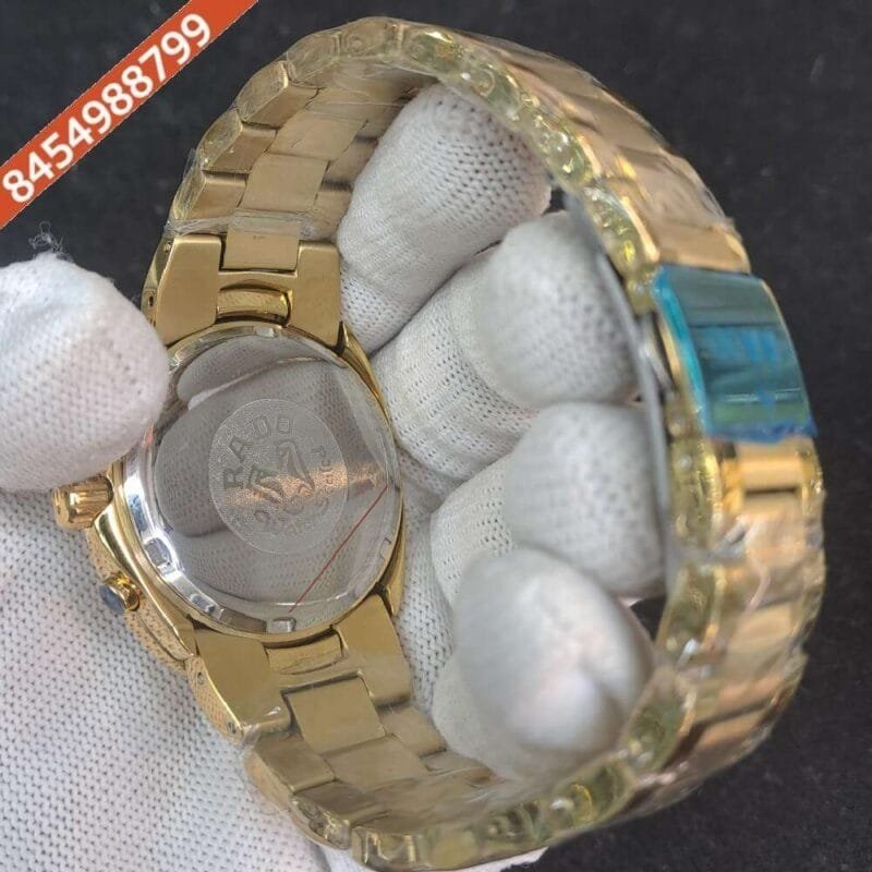 Rado Diastar Chronograph Golden White Dial Watch - Image 4