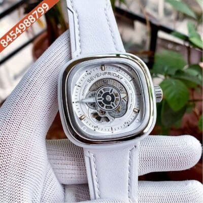 Seven Friday Industrial Series White Dial Swiss Automatic Watch
