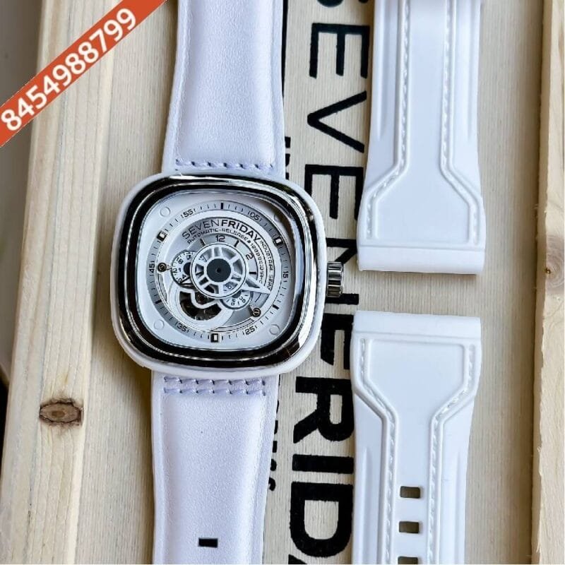 Seven Friday Industrial Series White Dial Swiss Automatic Watch - Image 2