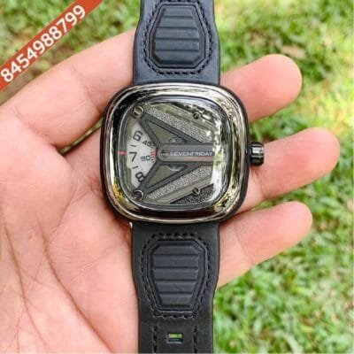 Seven Friday Spaceship Skeleton Dial Swiss Automatic Watch