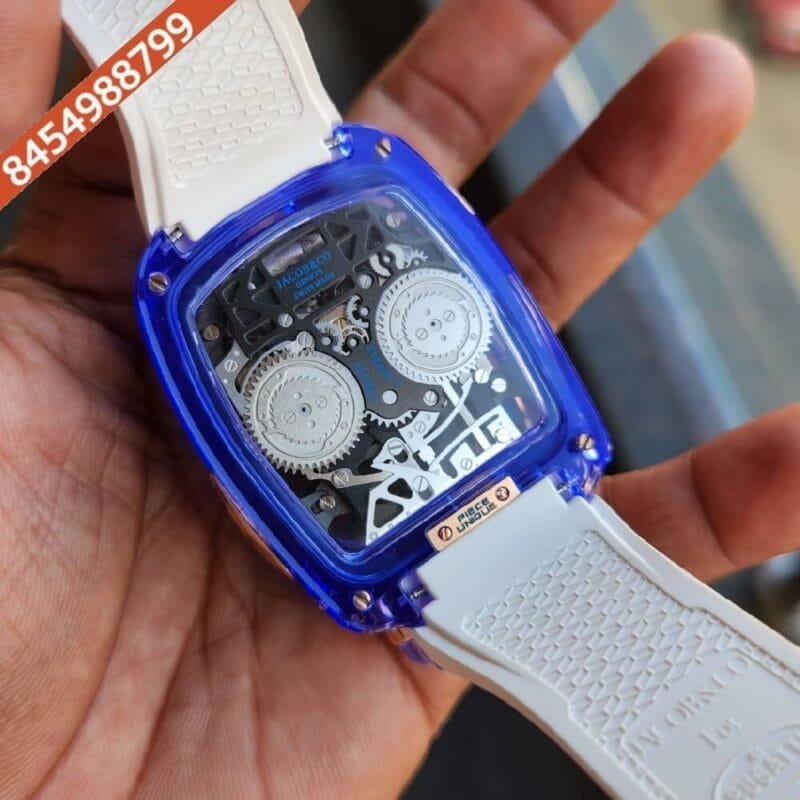 Jacob & Co Bugatti Chiron Tourbillon Blue Swiss Automatic Watch - Image 2