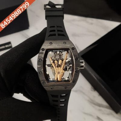Richard Mille Flying Tourbillon Skeleton Dial Swiss Automatic Watch