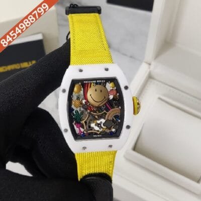 Richard Mille Smiley Edition Skeleton Dial Swiss Automatic Watch