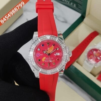 Rolex Submariner Phantomlab Full Red Swiss Automatic Watch