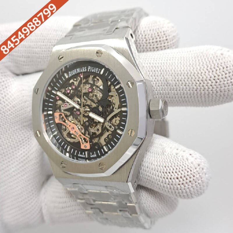 Audemars Piguet Royal Oak Skeleton Dial Swiss Automatic Watch - Image 2
