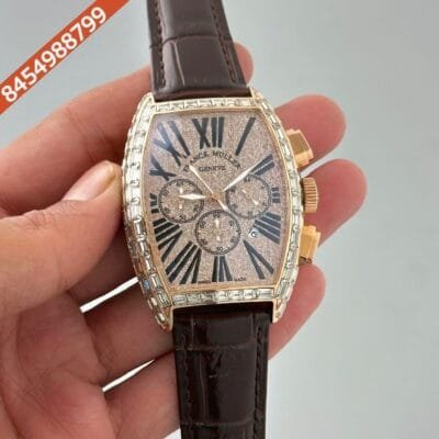 Frank Muller Gold Dial Quartz Watch