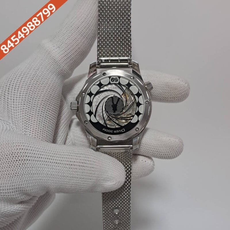 Omega Seamaster Co-Axial 007 Green Dial Swiss Automatic Watch - Image 4