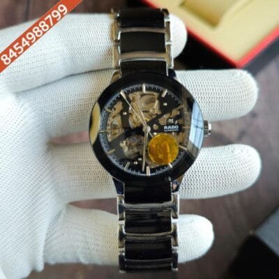 Rado Centrix Steel Skeleton Dial Automatic Watch