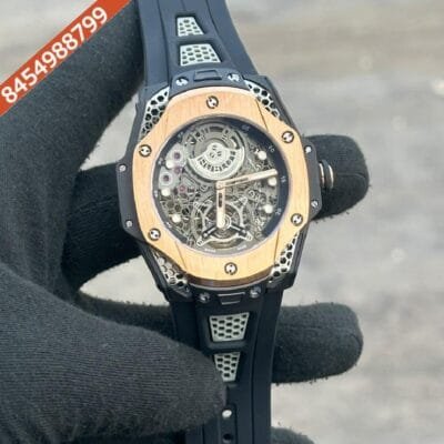 Hublot Big Bang Tourbillon Samuel Ross Black Matt Skeleton Dial Automatic Watch