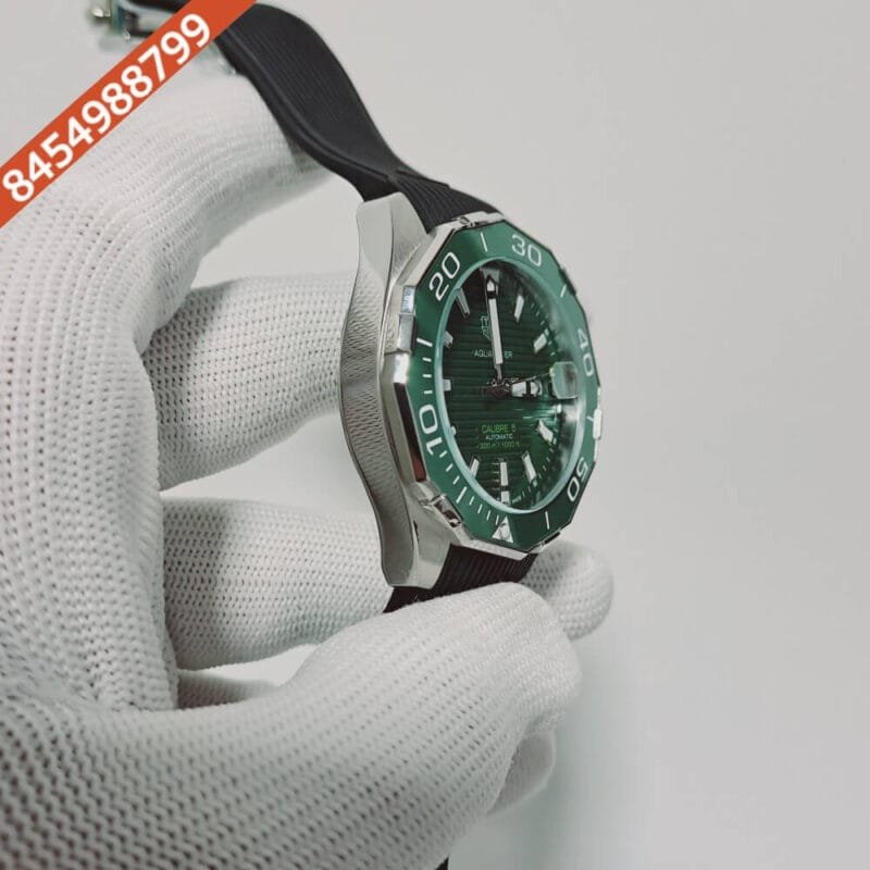 Tag Heuer Calibre 5 Aquaracer Green Dial Swiss Automatic Watch - Image 2
