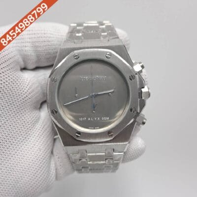 Audemars Piguet Royal Oak Offshore Full Silver Swiss Automatic Watch