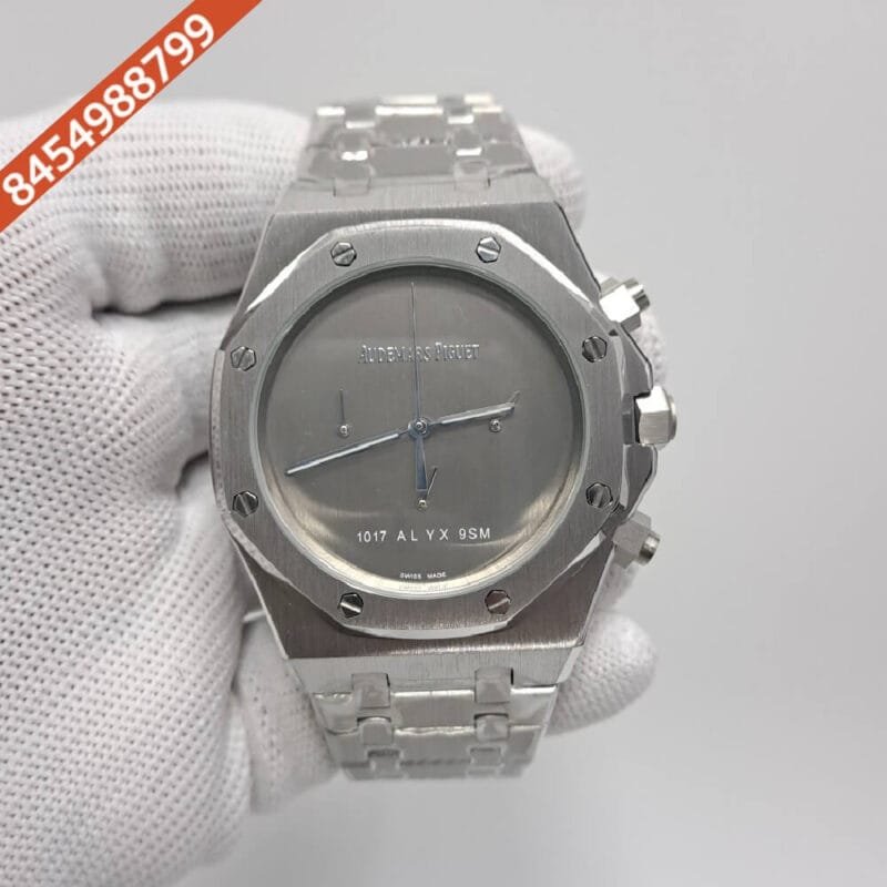 Audemars Piguet Royal Oak Offshore Full Silver Swiss Automatic Watch