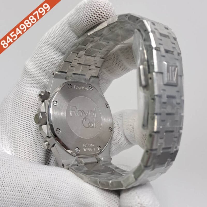 Audemars Piguet Royal Oak Offshore Full Silver Swiss Automatic Watch - Image 4